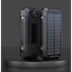 Factory OEM 30000mAh Solar Power Bank PD 22.5W Built in Cables Fast Charge Qi Wireless Charge 15W Portable Outdoor with Light Factory OEM 30000mAh Solar Power Bank PD 22.5W Built in Cables Fast Charge Qi Wireless Charge 15W Portable Outdoor with Light