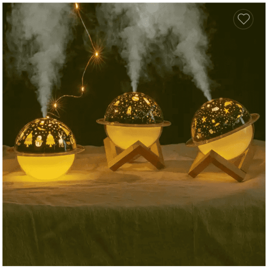 Moon Planet USB Starry Ocean Christmas Projector Humidifier Night Light Silent Air Atomizer For Gift Room Office Bar Spa Moon Planet USB Starry Ocean Christmas Projector Humidifier Night Light Silent Air Atomizer For Gift Room Office Bar Spa