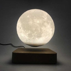Levitating moon Lamp