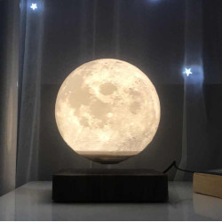 Levitating moon Lamp