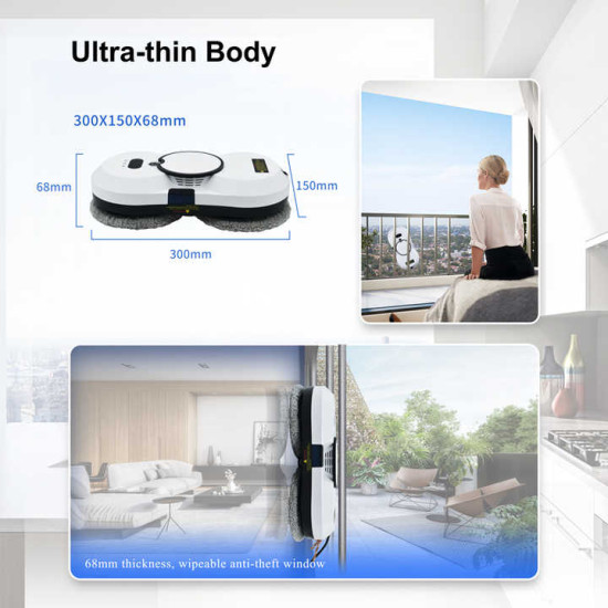 Smart Automatic Window Cleaning Robot Smart Automatic Window Cleaning Robot