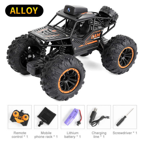 Off-road Wifi High Speed Electric Gravity Sensor Wireless Hd Camera Video Stunt Climbing Rc Crawler Drift Control truck Car Toys Off-road Wifi High Speed Electric Gravity Sensor Wireless Hd Camera Video Stunt Climbing Rc Crawler Drift Control truck Car Toys