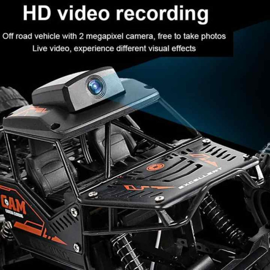 Off-road Wifi High Speed Electric Gravity Sensor Wireless Hd Camera Video Stunt Climbing Rc Crawler Drift Control truck Car Toys Off-road Wifi High Speed Electric Gravity Sensor Wireless Hd Camera Video Stunt Climbing Rc Crawler Drift Control truck Car Toys