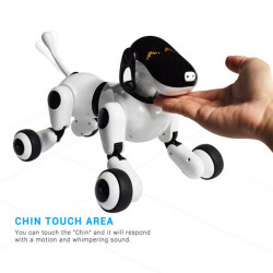 Intelligent Educational Smart APP Touch Voice Control Programming Dog Robot