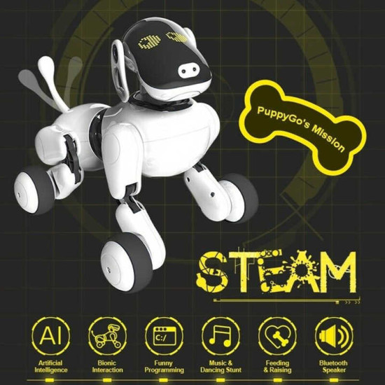 Intelligent Educational Smart APP Touch Voice Control Programming Dog Robot Intelligent Educational Smart APP Touch Voice Control Programming Dog Robot