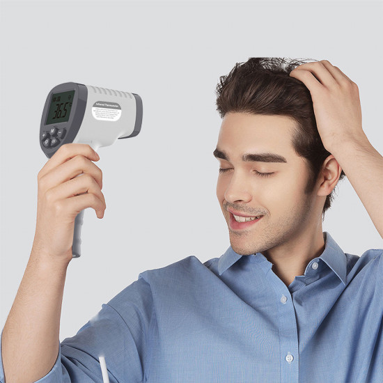 SK-T008 Digital Infrared Thermometer Baby Body Temperature Gun Fever Measure Adult Kids Forehead Contact Ir Thermometer SK-T008 Digital Infrared Thermometer Baby Body Temperature Gun Fever Measure Adult Kids Forehead Contact Ir Thermometer