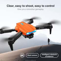 E99 Foldable Drone Pro 2 Long Range Drones With Dual 4K Camera And Gps Professional dual Camera Drone Toy