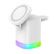 Wireless Charging Stand RGB Backlight 3 In 1 For IPhone Wireless Charging Stand RGB Backlight 3 In 1 For IPhone