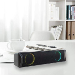30W TV Soundbar Wired and Wireless Home Surround Speaker Sound Bar for PC Theater Aux 3.5mm