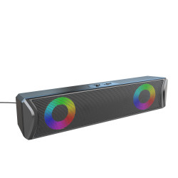 30W TV Soundbar Wired and Wireless Home Surround Speaker Sound Bar for PC Theater Aux 3.5mm