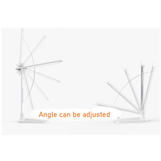 Adjustable Table Light With Calendar Temperature Alarm Clock Eye Protect Study Reading Foldable LED Desk Lamp Adjustable Table Light With Calendar Temperature Alarm Clock Eye Protect Study Reading Foldable LED Desk Lamp