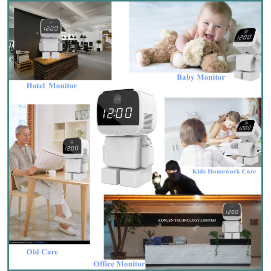 1080P WiFi Wireless Security Indoor Home Video Surveillance Camera P2P Pets Baby Monitor IP Robot Camera 1080P WiFi Wireless Security Indoor Home Video Surveillance Camera P2P Pets Baby Monitor IP Robot Camera