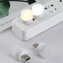 Portable 5V USB Led Night Desk Lamp Protect Eyes Round light for Laptop Used