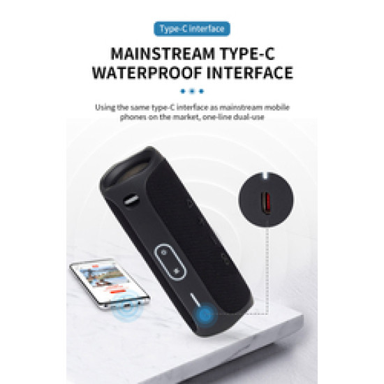 Waterproof Wireless Bass Outdoor Speaker 