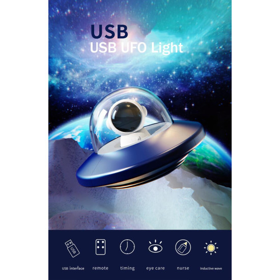 USB Night Light LED UFO Lamp Desk Lamp Flexible LED Nightlight DC5V 3W Reading Table Light Space Man Decoration Lamp For Laptop USB Night Light LED UFO Lamp Desk Lamp Flexible LED Nightlight DC5V 3W Reading Table Light Space Man Decoration Lamp For Laptop