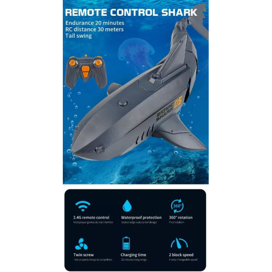 Remote control Shark Toy