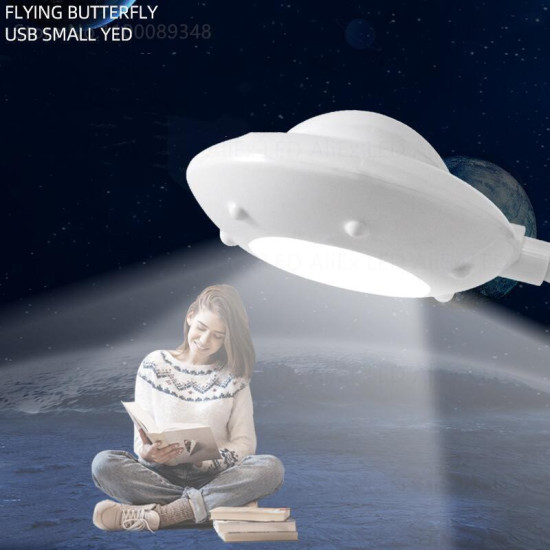 USB Night Light LED UFO Lamp Desk Lamp Flexible LED Nightlight DC5V 3W Reading Table Light Space Man Decoration Lamp For Laptop USB Night Light LED UFO Lamp Desk Lamp Flexible LED Nightlight DC5V 3W Reading Table Light Space Man Decoration Lamp For Laptop